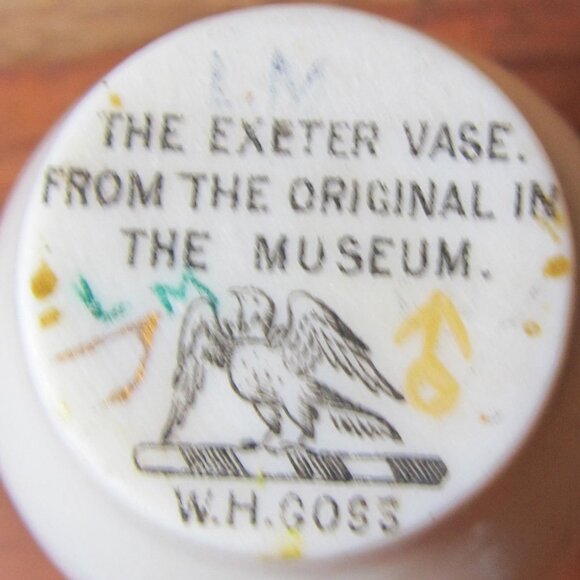 W.H. Goss crested heraldry china vintage Prince Llewelyn (GC061 Grace) - Picture 8 of 8